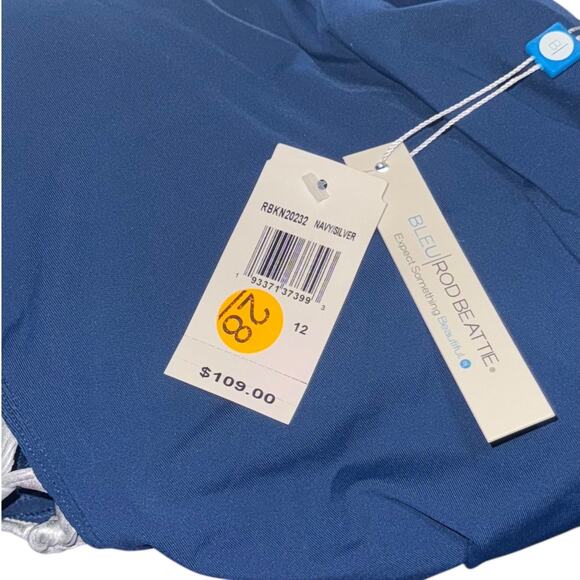 NWT! Bleu Rod Beattie Let's Get Knotty Mio One Piece Swimsuit - Size 12 - Picture 6 of 6
